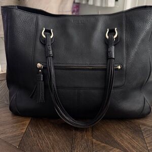 Kate Spade New York Westbury Bess Black Pebbled Leather Shoulder Bag